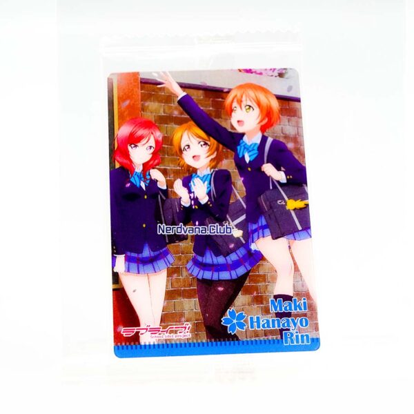 Love Live - Maki-Hayano-Rin (Letras azules)