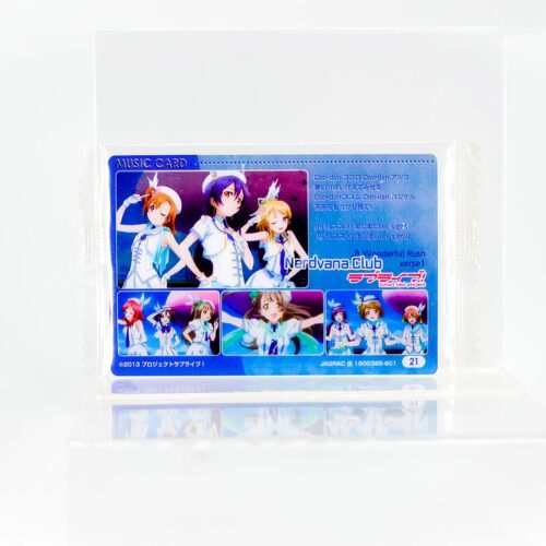 JU0170-1 Love Live - Music Card - Wonderful Rush Verso 1