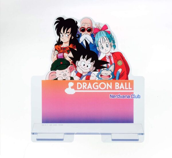 Dragon Ball - Stand Acrílico Goku y sus Amigos - Premio D