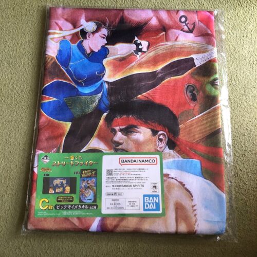 Toalla portada Super Famicom Street Fighter II Ichiban Kuji C-2