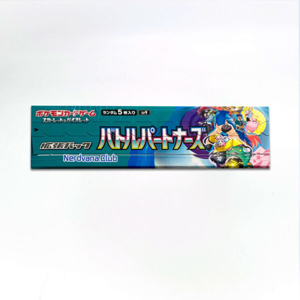 Pokemon TCG- Caja de sobres de expansión Scarlet ex & Violet ex Battle Partners, Sin Envoltura Original. - Imagen 4