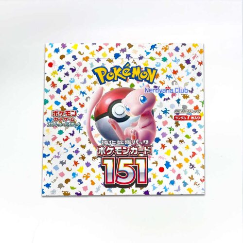 Pokemon TCG - Caja de Expansión Reforzada Scarlet & Violet Pokémon Card 151 - Sin Envoltorio Original
