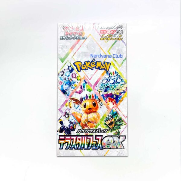 Pokemon TCG - Caja de Sobres Terastal Festival Ex - Con Envoltorio Original