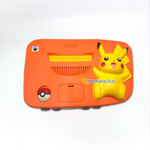 Nintendo 64 - Nintendo - Edición Pikachu Naranja y Amarilla - Imagen 2