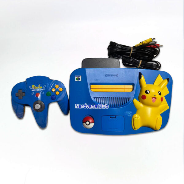 Nintendo 64 - Nintendo - Edición Pikachu Azul y Amarilla