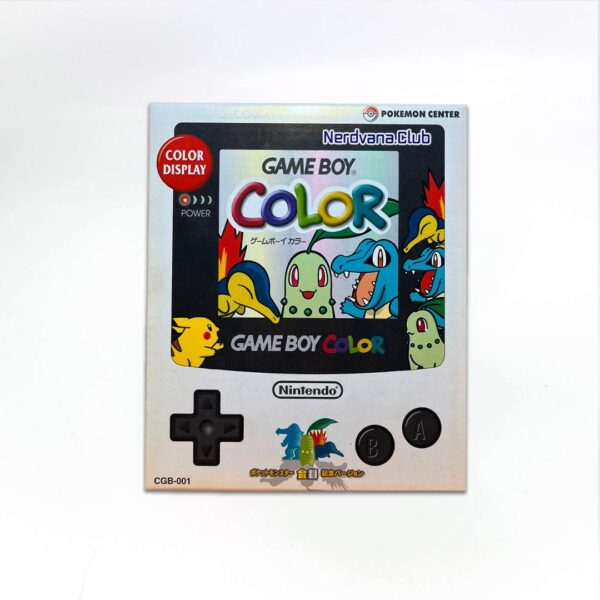 Game Boy Color - Pokémon - Edición conmemorativa Oro/Plata - Exclusiva del Pokémon Center