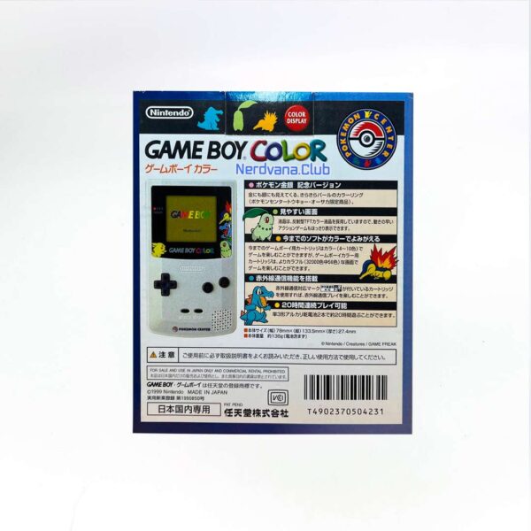 Game Boy Color - Pokémon - Edición conmemorativa Oro/Plata - Exclusiva del Pokémon Center - Imagen 2