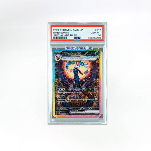 SF0633 (1) Pokémon - Nintendo - Umbreon ex SAR - Terastal Fest - PSA10