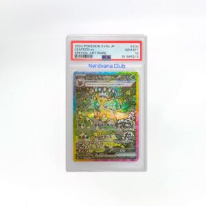 Pokémon - Nintendo - Leafeon ex SAR - Terastal Fest - PSA10