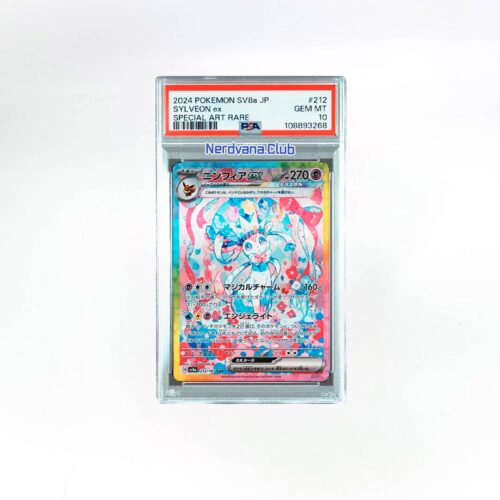 SF0635 (1) Pokémon - Nintendo - Sylveon ex SAR - Terastal Fest - PSA10