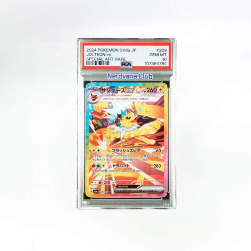 SF0637 (1) Pokémon - Nintendo - Jolteon ex SAR - Terastal Fest - PSA10