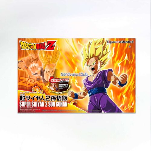 SF0697 (1) Dragon Ball Z - Bandai - Son Gohan Super Saiyajin Fase 2 - Figure-rise Standard Plastic Model