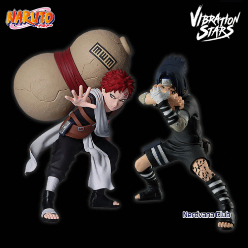 SF0788-1 Naruto - VIBRATION STARS - Gaara & Sasuke Uchiha (Set)