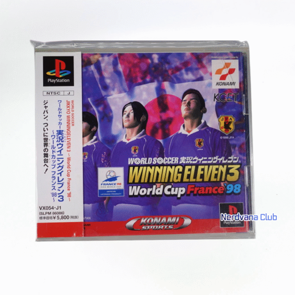 PlayStation 1 - World Soccer Winning Eleven 3 World Cup France'98