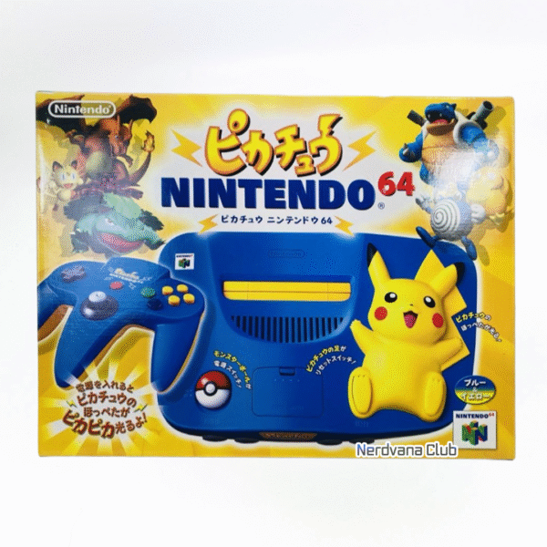 Nintendo 64 - Nintendo - Edición Pikachu Azul y Amarilla