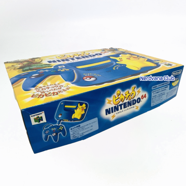 Nintendo 64 - Nintendo - Edición Pikachu Azul y Amarilla - Imagen 3