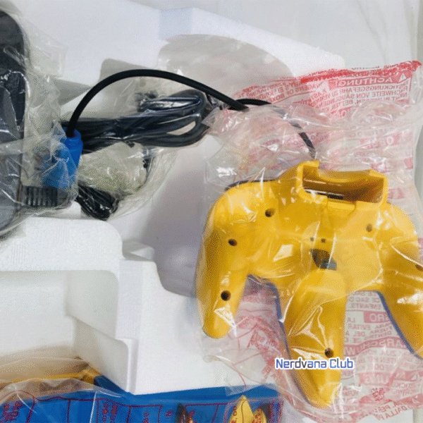 Nintendo 64 - Nintendo - Edición Pikachu Azul y Amarilla - Imagen 6