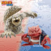 SF0798-1 Naruto Shippuden - Sofubi Figura - Shukaku & Gamabunta SET