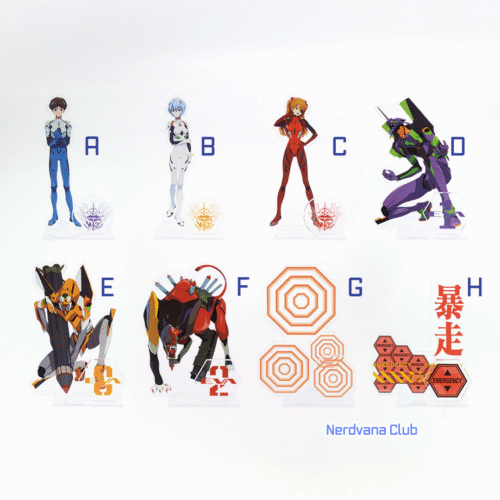 Evangelion - Ichiban Kuji - Acrílico de Capas - Premio F