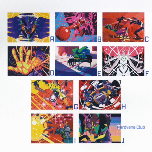 Evangelion - Ichiban Kuji - Póster Transparente - Premio G