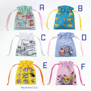 Tom y Jerry - Ichiban Kuji - Bolsa tipo kinchaku - Premio G