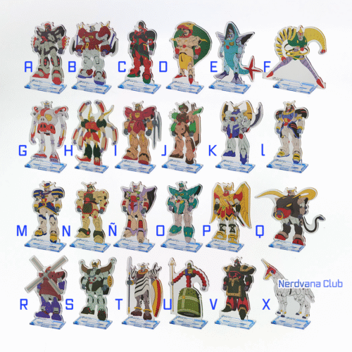 Gundam - Ichiban Kuji - Acrílico de Mobile Fighter ② - Premio E