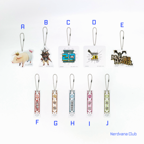 Monster Hunter - Ichiban Kuji - Colección de Acrílicos - Premio E