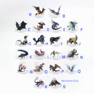 Monster Hunter - Ichiban Kuji - Acrílico de Monstruos Principales Históricos - Premio G