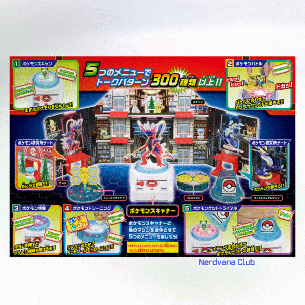Pokémon - Moncolle - ¡Tú también eres un Entrenador! Laboratorio Pokémon DX - Imagen 4