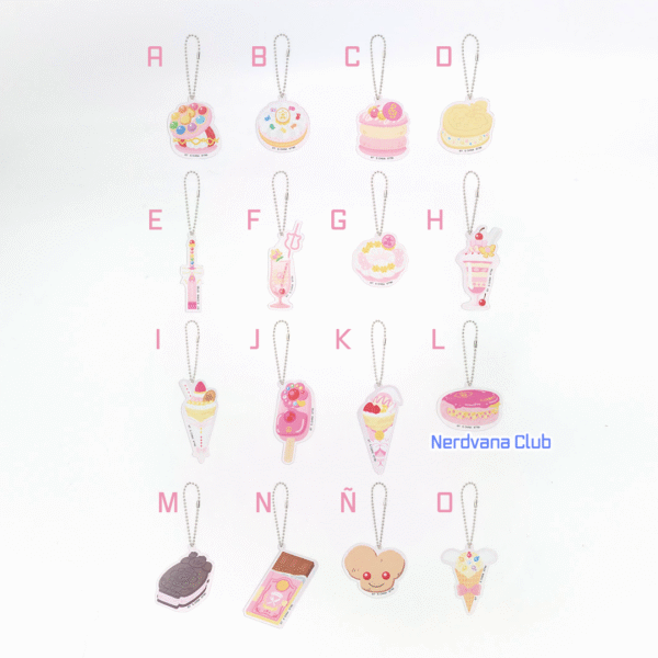 Ichiban Kuji Ojamajo Doremi Sweet Magical Surprise! - Premio F - Llavero acrílico de dulces mágicos