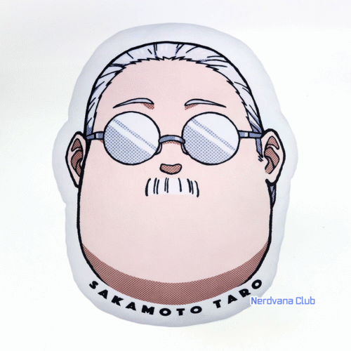 Ichiban Kuji Sakamoto Days vol.2 - Premio E - Cojín con el rostro de Sakamoto Tarō