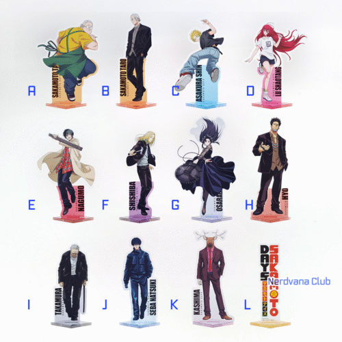 SF0977 Ichiban Kuji Sakamoto Days vol.2 - Premio I - Acrílico de personaje