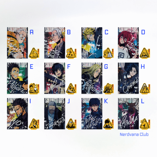 SF0978 Ichiban Kuji Sakamoto Days vol.2 - Premio J - Set de carpeta transparente y calcomanías