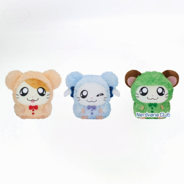Hamtaro - Peluche - ¡Fiesta de pijamas para todos! - Imagen 2