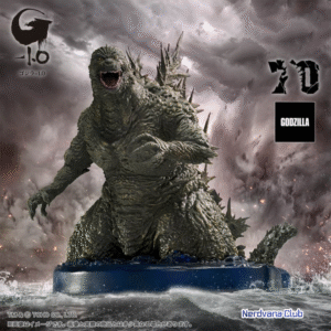 Godzilla Minus One - Art Vignette Godzilla (2023) Versión sobre el océano