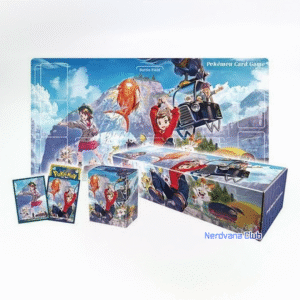 Pokémon Juego de Cartas - Set de Tapete de Goma “Masaru & Yuuri”