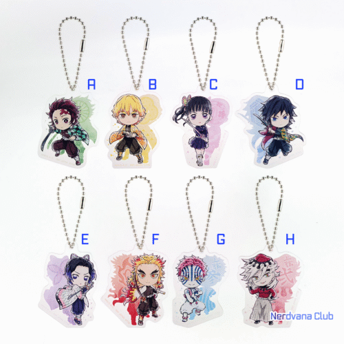 Ichiban Kuji Kimetsu no Yaiba - Premio G - Llavero Acrílico Kyun Chara