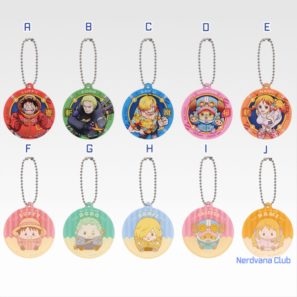 SF1042 Ichiban Kuji One Piece - Premio J - 【Colaboración Tienda Mugiwara】 Llavero acrílico