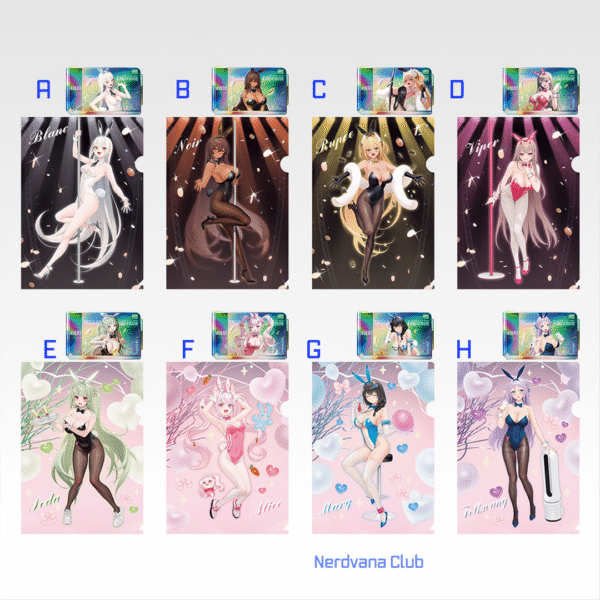 Ichiban Kuji Goddess of Victory: NIKKE CHAPTER 5 - Premio I - Carpeta Transparente & Pegatina Ticket