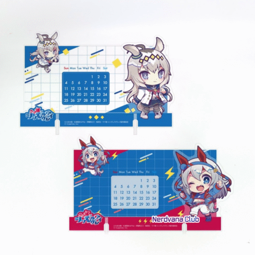 SF1105 Uma Musume Cinderella Gray - Calendario Perpetuo Acrílico Kyurupoppun