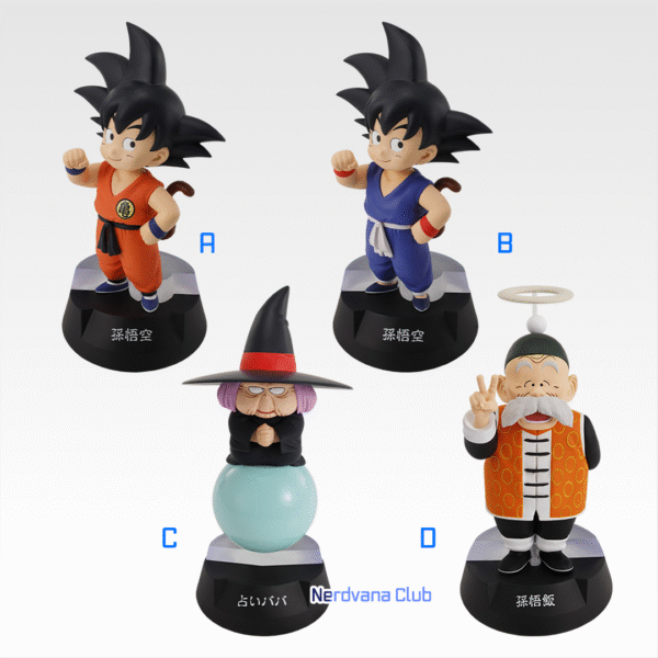 SF1110 Ichiban Kuji Dragon Ball ASSEMBLE COLLECTION - Premio A - Son Goku, Uranai Baba y Son Gohan