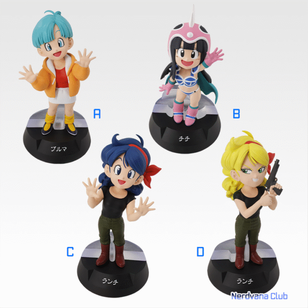 SF1112 Ichiban Kuji Dragon Ball ASSEMBLE COLLECTION - Premio C - Bulma, Milk y Lunch