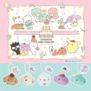 Capibara-san × Sanrio Characters - Mascota de Peluche Vol.2