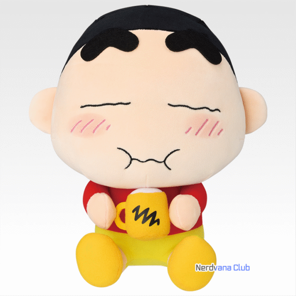 Ichiban Kuji Crayon Shin-chan - Premio A - Peluche Ñam Ñam Shin-chan