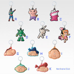 Ichiban Kuji Crayon Shin-chan - Premio G - Llavero de Goma