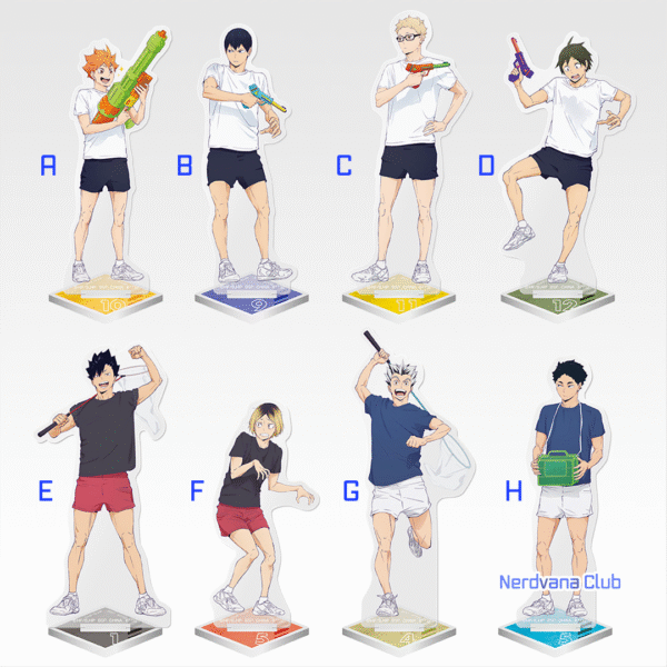Ichiban Kuji Haikyu! - Premio E - Acrílico de Personajes - Camino al Nacional