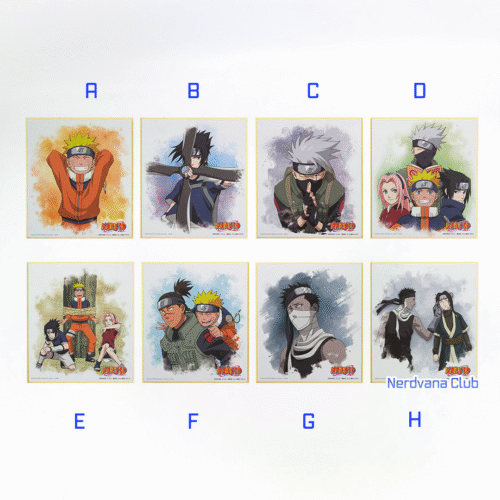 SF1202 Ichiban Kuji Naruto - Premio H – Tablilla Ilustrada