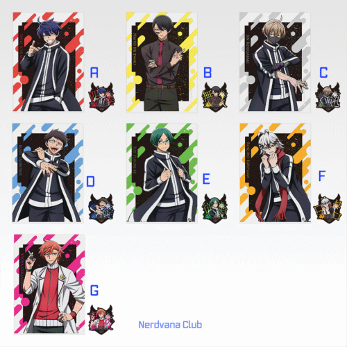 SF1342 Ichiban Kuji Tougen Anki – Premio I – Set de folder & Stickers