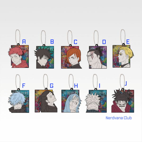 Ichiban Kuji Jujutsu Kaisen Shibuya Incident – Premio H – Llavero de Goma