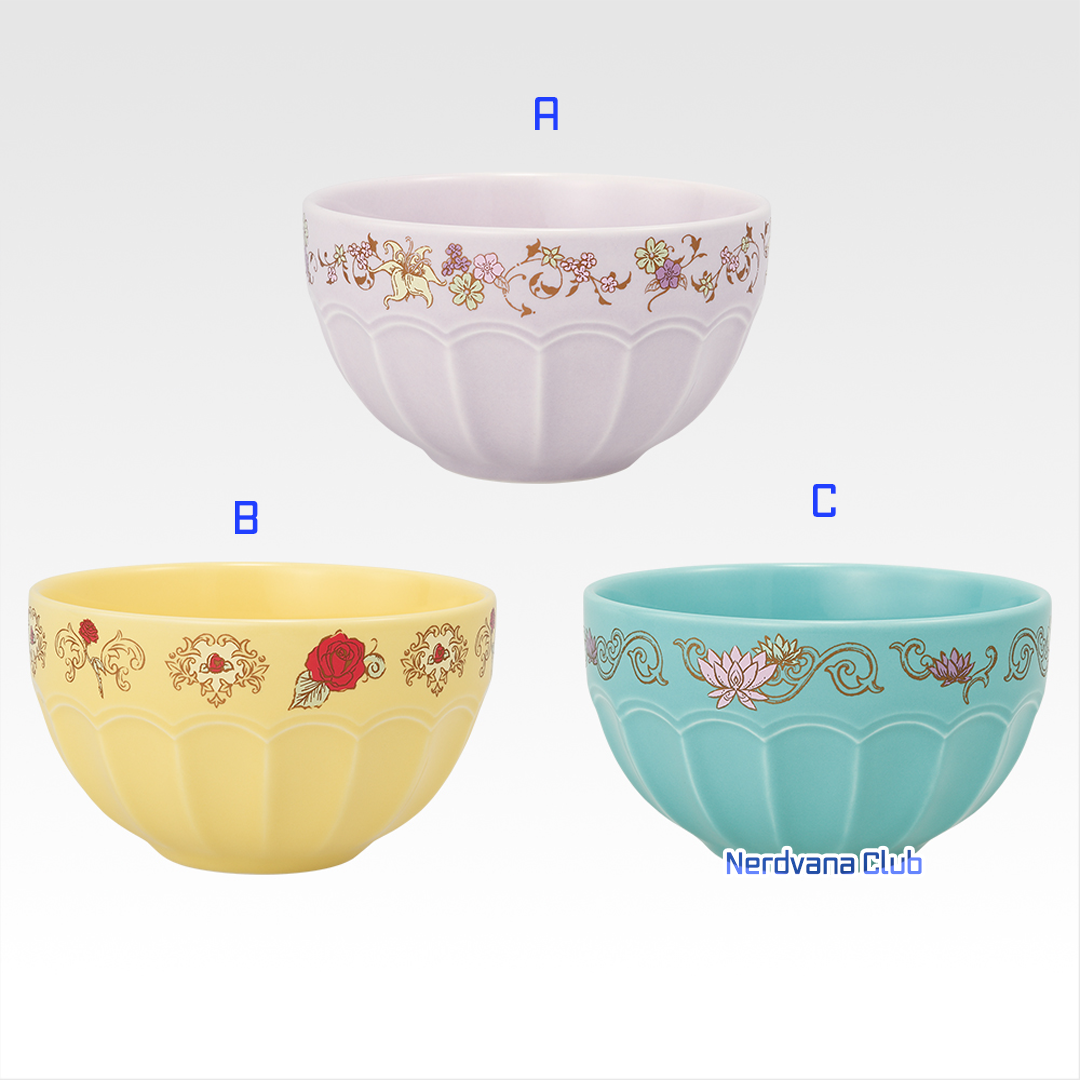 Ichiban Kuji Disney Princess Dream in Color - D Prize Soup Bowl to Choose